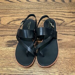 Cole Haan Women's Black Strappy Sandals